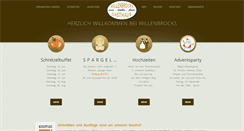 Desktop Screenshot of essen-trinken-feiern.de